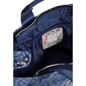 Liu Jo Blue Cotton Tote Bag