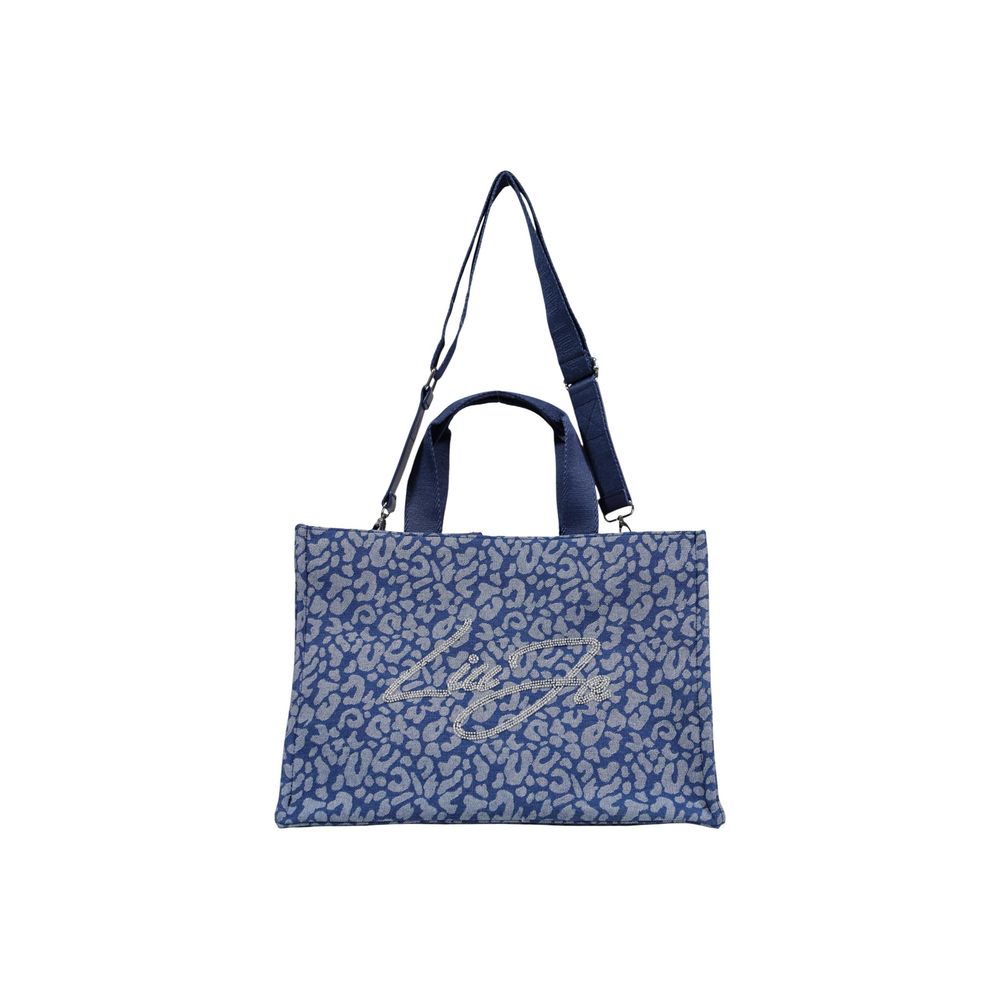 Liu Jo Blue Cotton Tote Bag