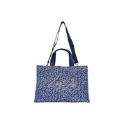 Liu Jo Blue Cotton Tote Bag