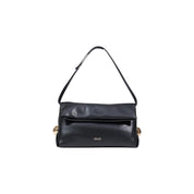 Liu Jo Black Polyurethane Clutch Bag