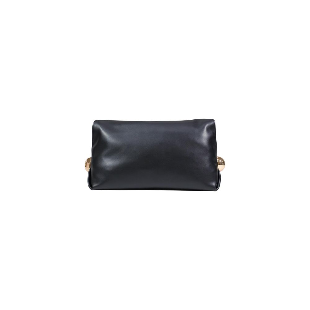 Liu Jo Black Polyurethane Clutch Bag