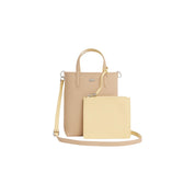 Lacoste Beige Leather Handbags