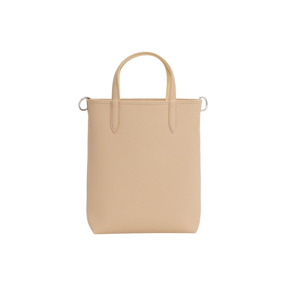 Lacoste Beige Leather Handbags