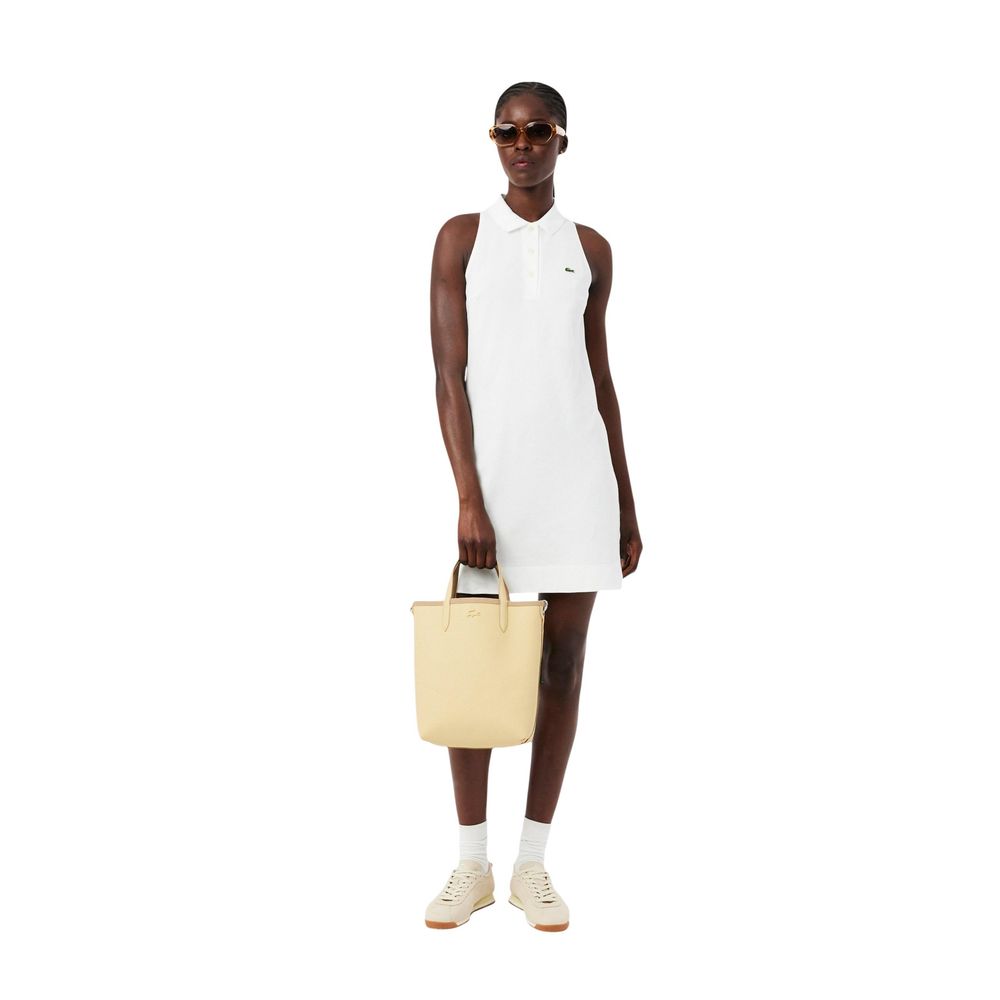 Lacoste Beige Leather Handbags