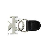 Calvin Klein Brown Zinc Leather Cardholder & Keychain