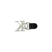 Calvin Klein Brown Zinc Leather Cardholder & Keychain