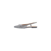 Guess Gray Polyester Platform Pumps