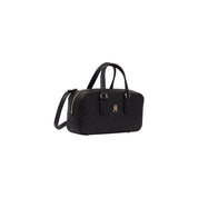 Tommy Hilfiger Black Polyurethane Handbag