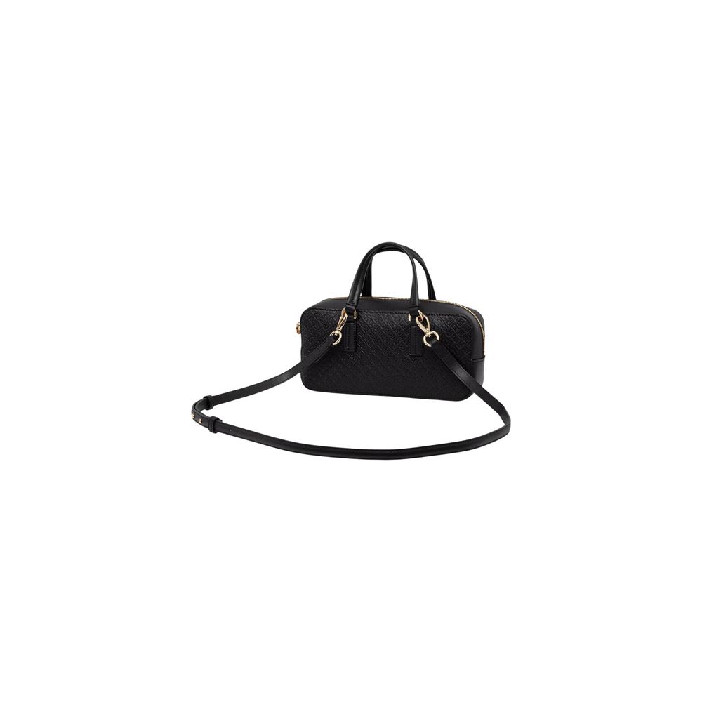 Tommy Hilfiger Black Polyurethane Handbag