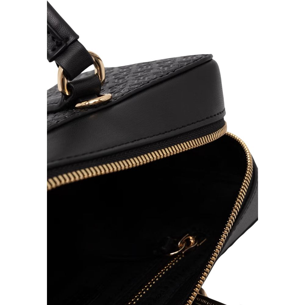 Tommy Hilfiger Black Polyurethane Handbag
