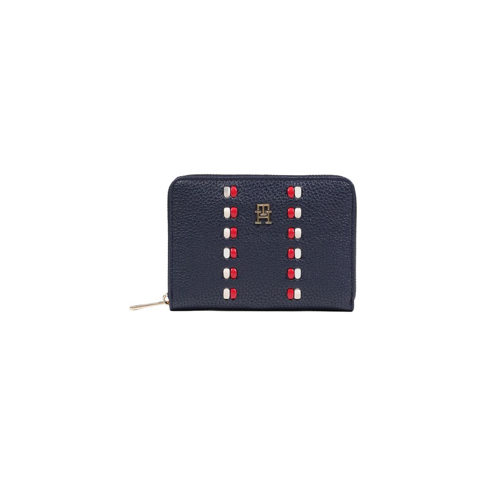 Tommy Hilfiger Blue Polyurethane Wallet