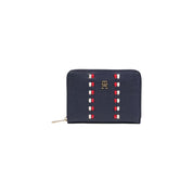 Tommy Hilfiger Blue Polyurethane Wallet