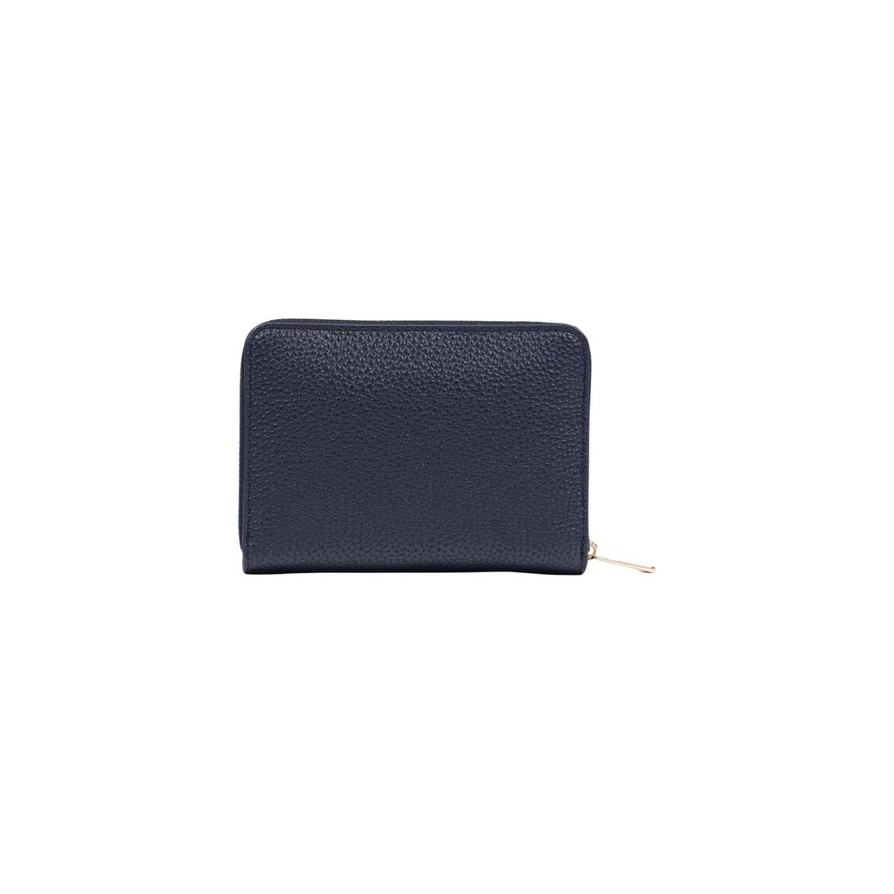 Tommy Hilfiger Blue Polyurethane Wallet