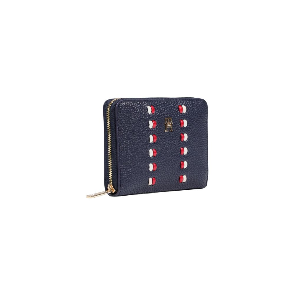Tommy Hilfiger Blue Polyurethane Wallet