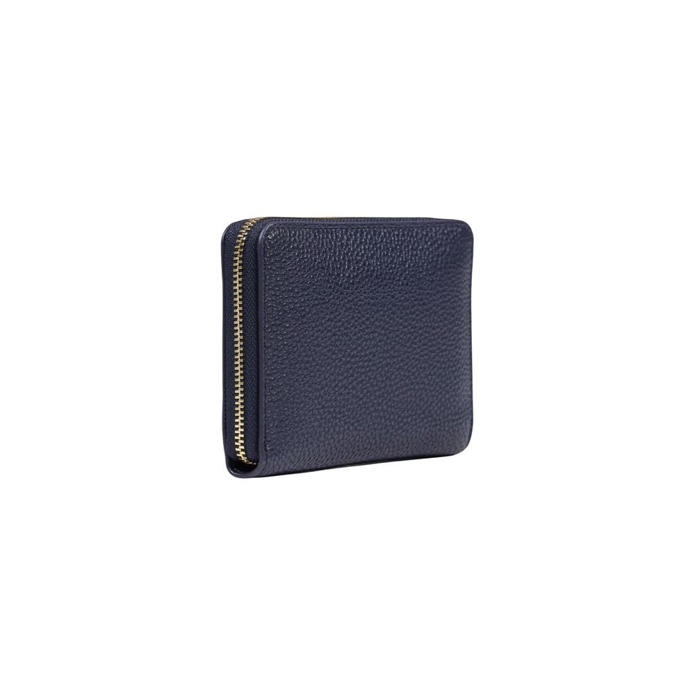 Tommy Hilfiger Blue Polyurethane Wallet