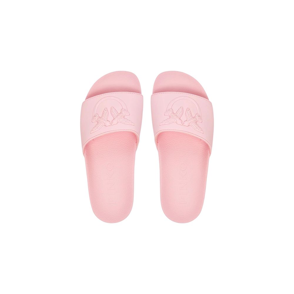 PINKO Multicolor PVC Slide Sandals