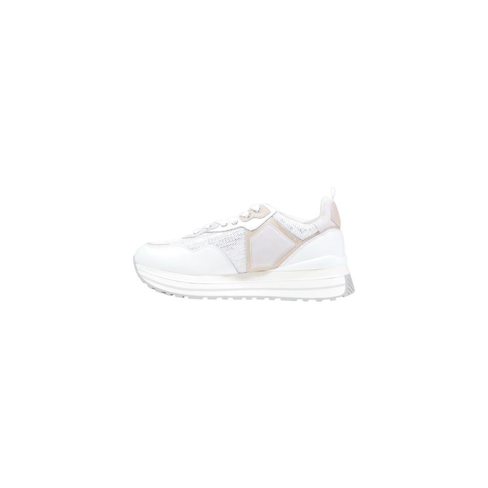 Liu Jo White Polyurethane Sneakers