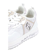Liu Jo White Polyurethane Sneakers