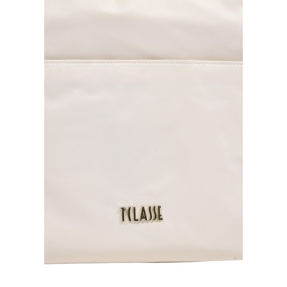 Alviero Martini Prima Classe Beige Polyamide Hobo Shoulder Bag