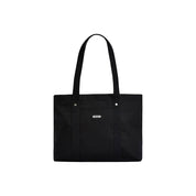 Barbour Black Cotton Tote Bag