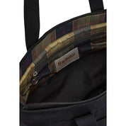 Barbour Black Cotton Tote Bag