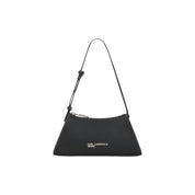 Karl Lagerfeld Black Polyurethane Shoulder Bag