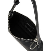 Karl Lagerfeld Black Polyurethane Shoulder Bag