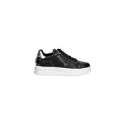 Guess Black Polyurethane Platform Sneakers