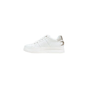 Guess White Polyurethane Platform Sneakers