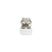 Guess White Polyurethane Platform Sneakers