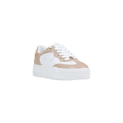 Guess Beige Polyurethane Low Top Sneakers