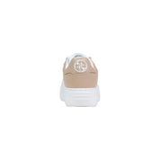 Guess Beige Polyurethane Low Top Sneakers