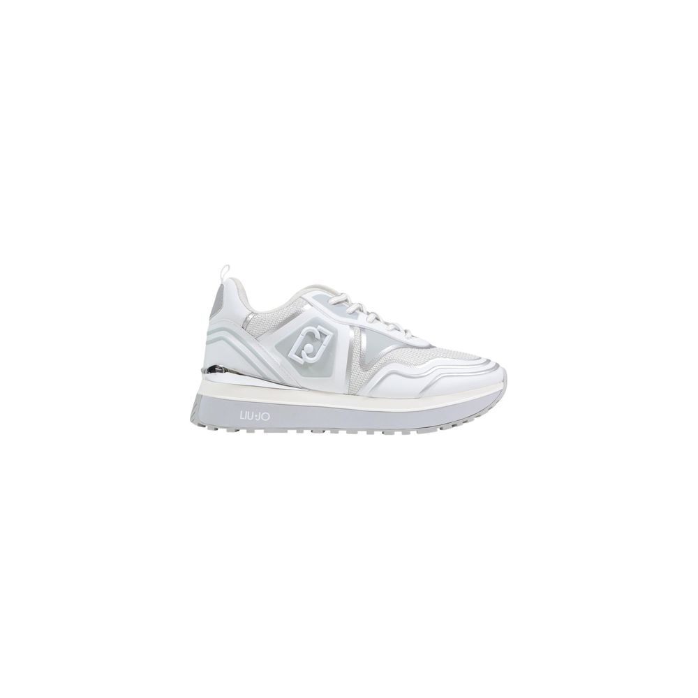 Liu Jo White Eco-leather Sneakers