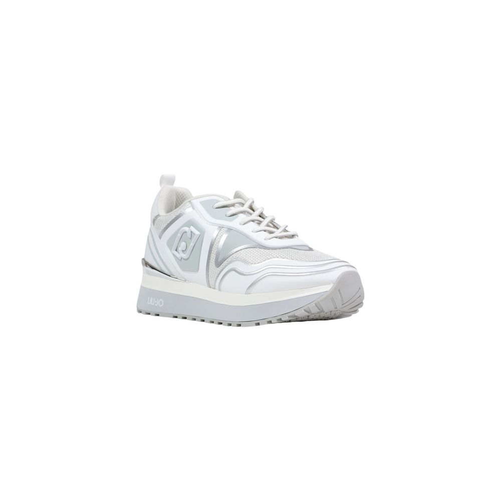Liu Jo White Eco-leather Sneakers