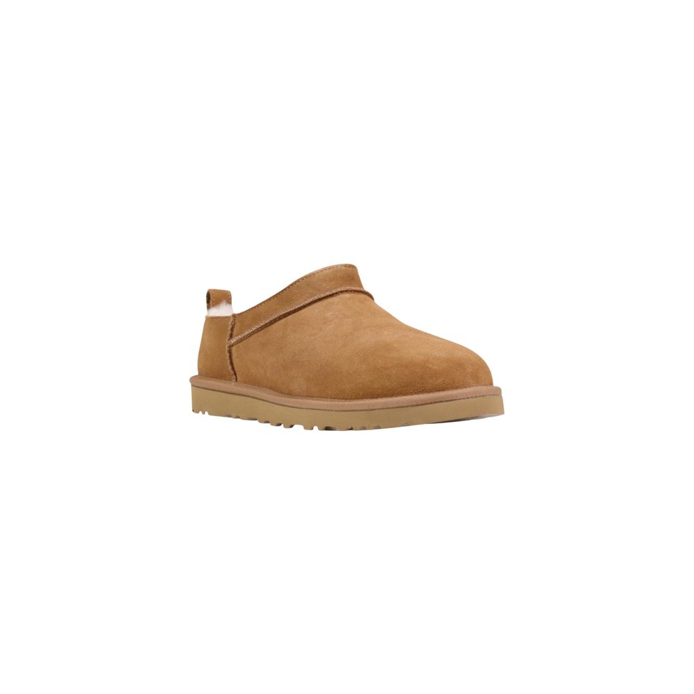UGG Beige Suede Leather Moccasins