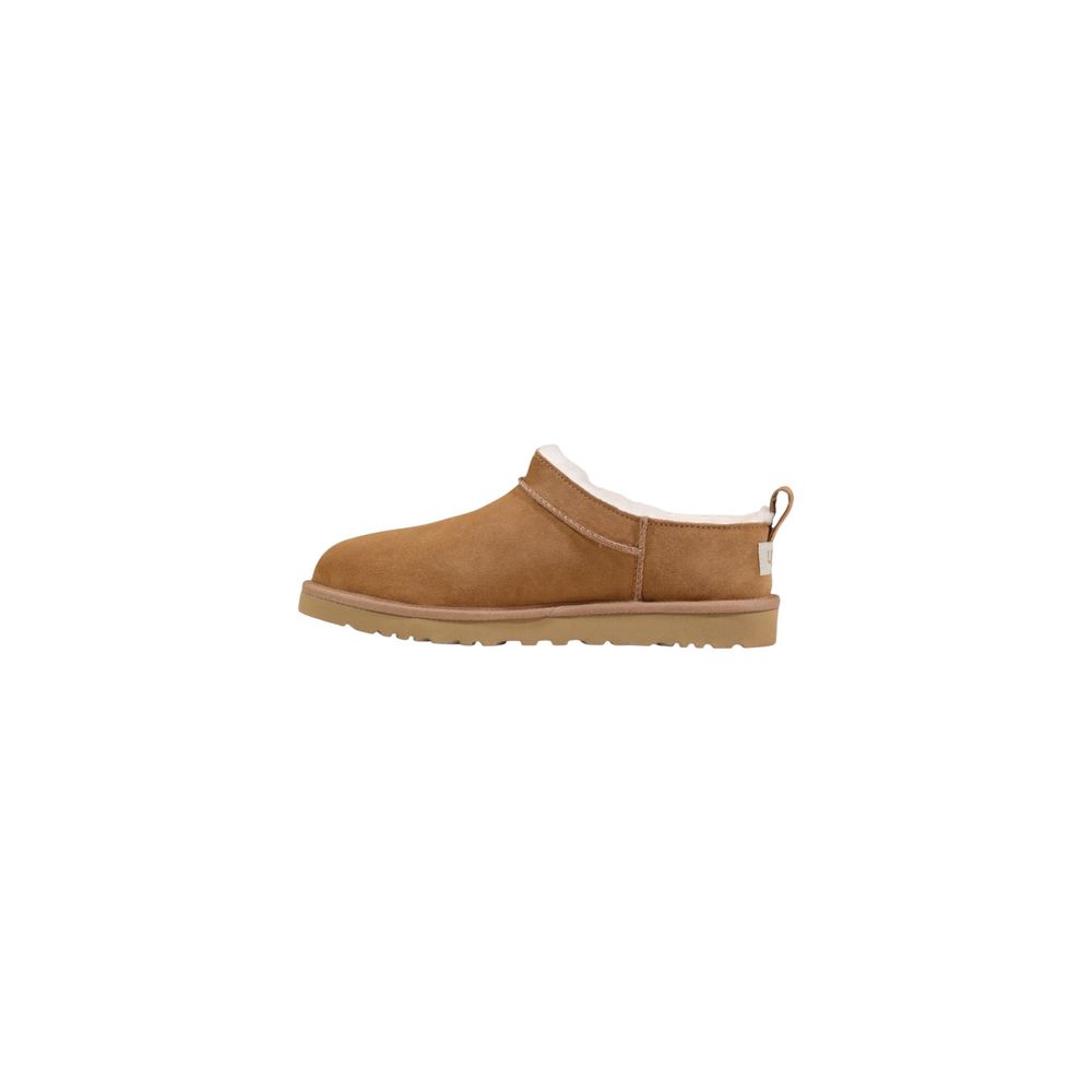 UGG Beige Suede Leather Moccasins