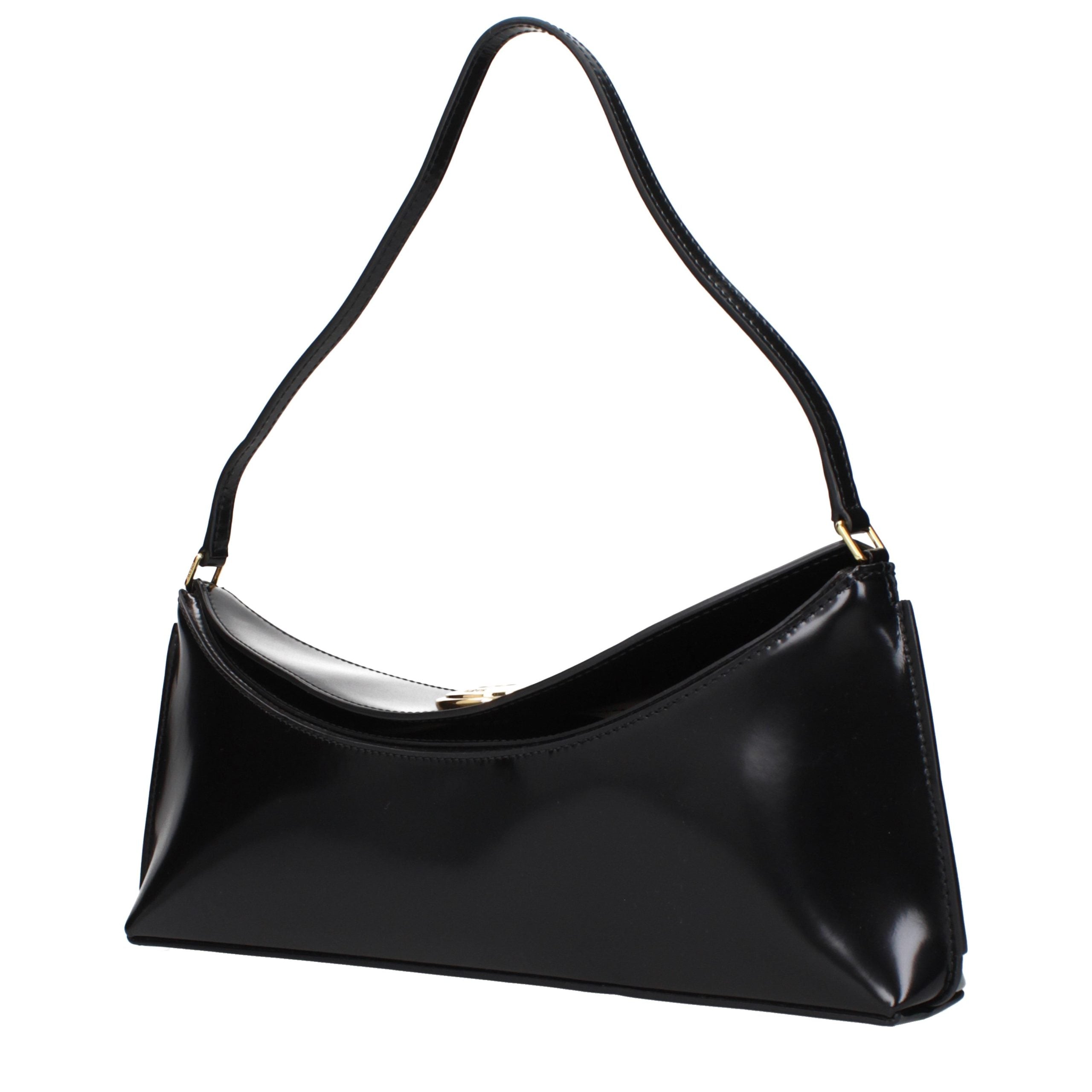 Jacquemus Black Leather Shoulder Bags