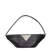 The Attico Black Leather Handbag