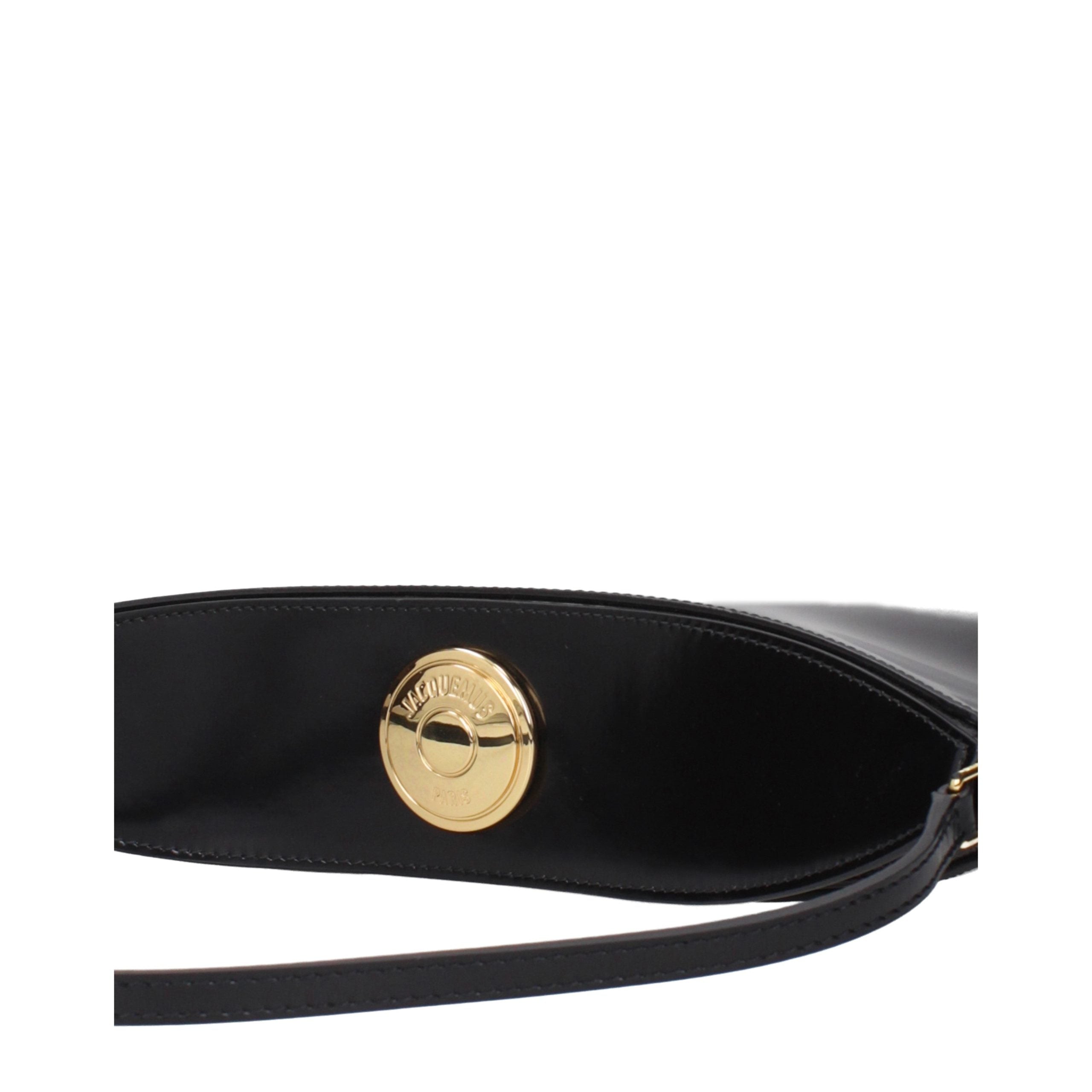 Jacquemus Black Leather Shoulder Bags
