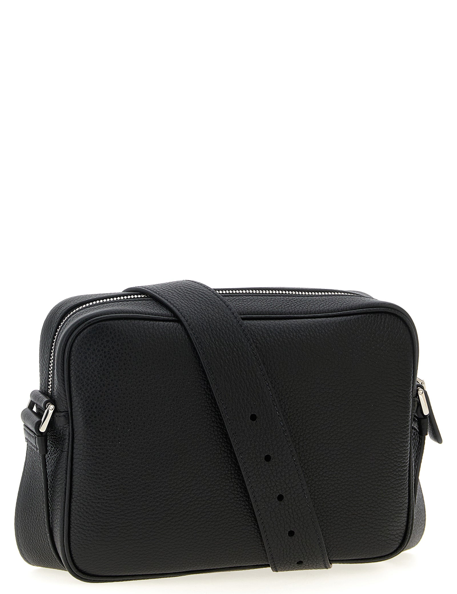 Prada Black Calfskin Leather Crossbody Bag