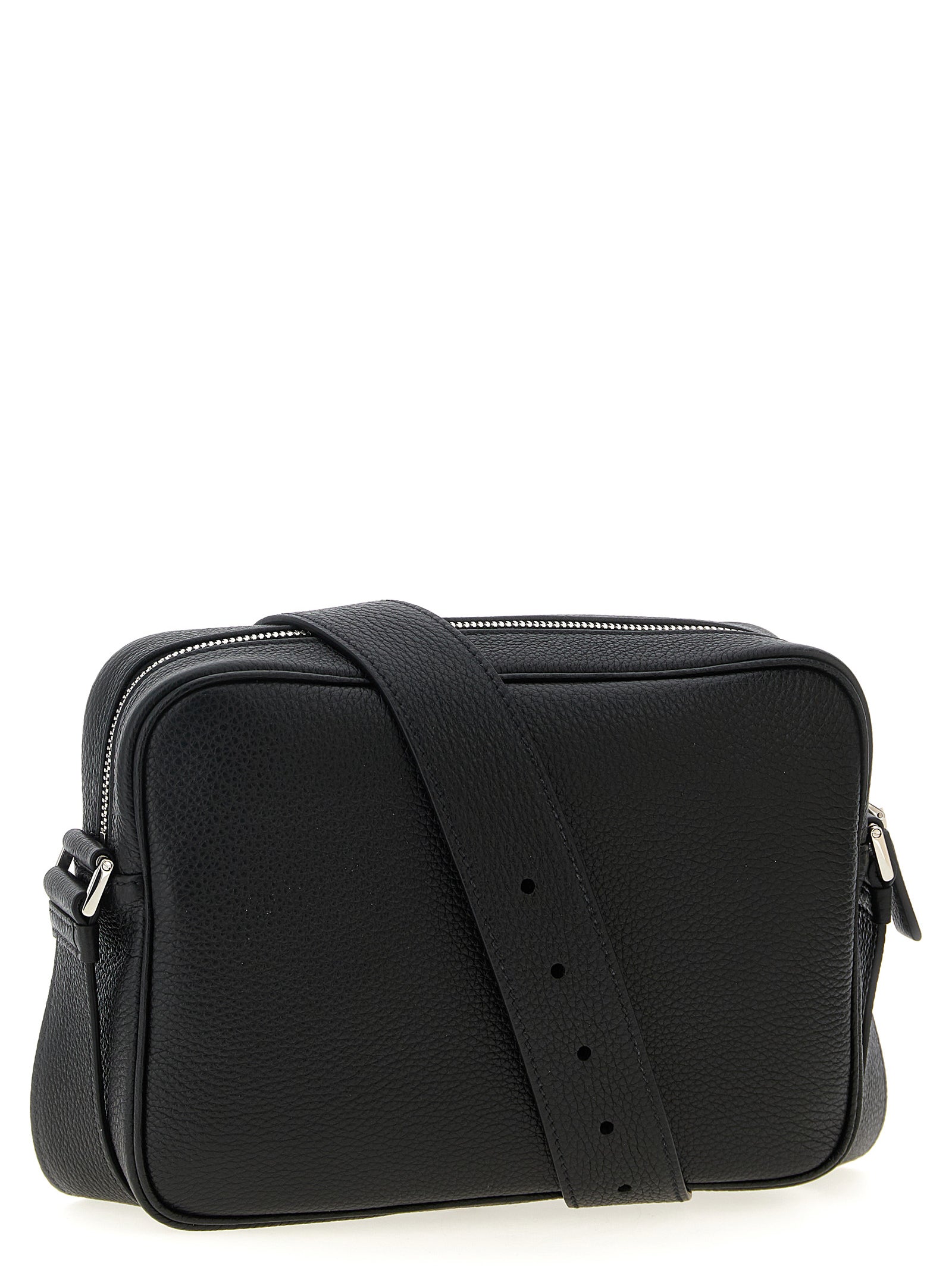 Prada Black Calfskin Leather Crossbody Bag