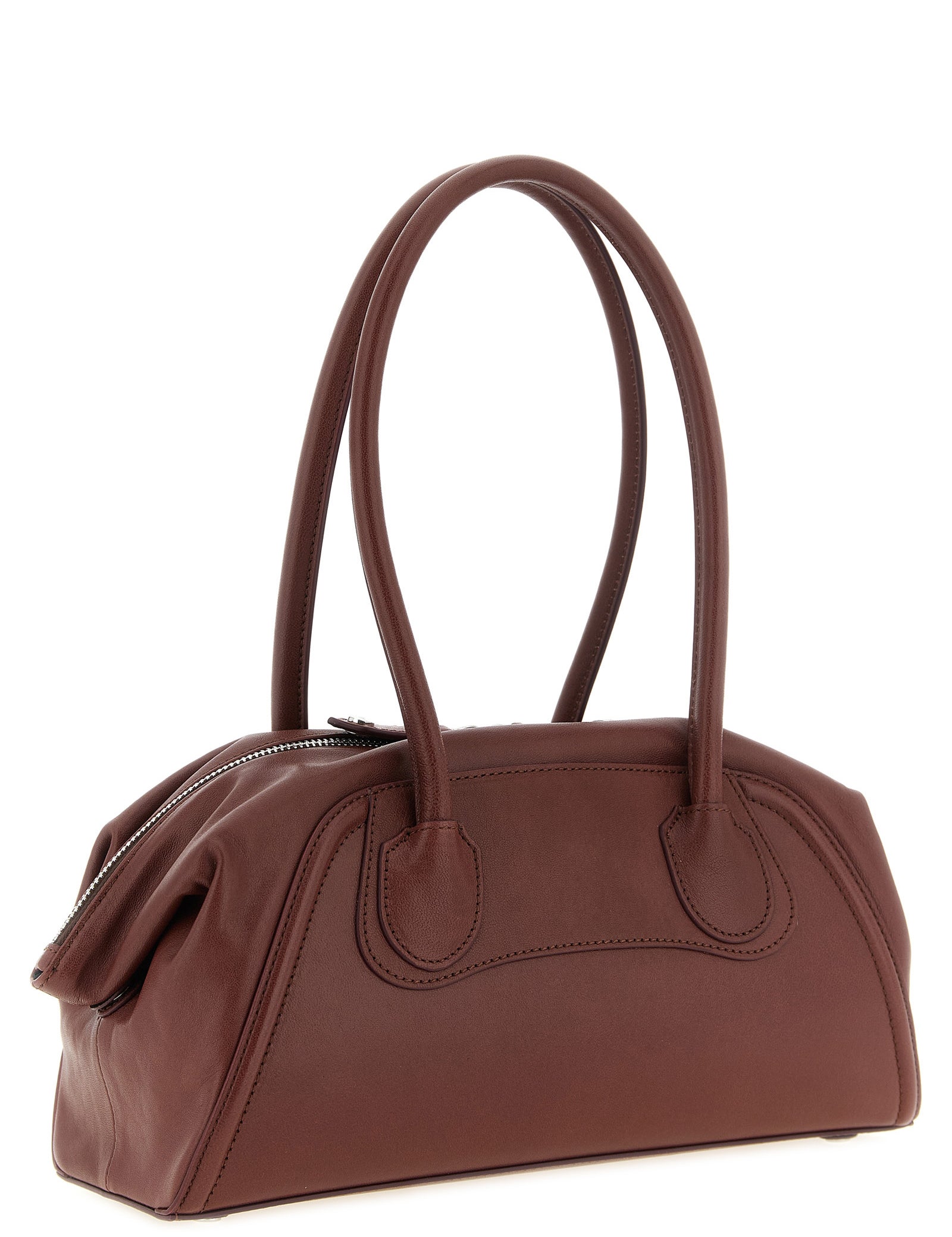 Vivienne Westwood Brown Calfskin Shoulder Bag