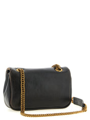 Vivienne Westwood Black Calfskin Shoulder Bag