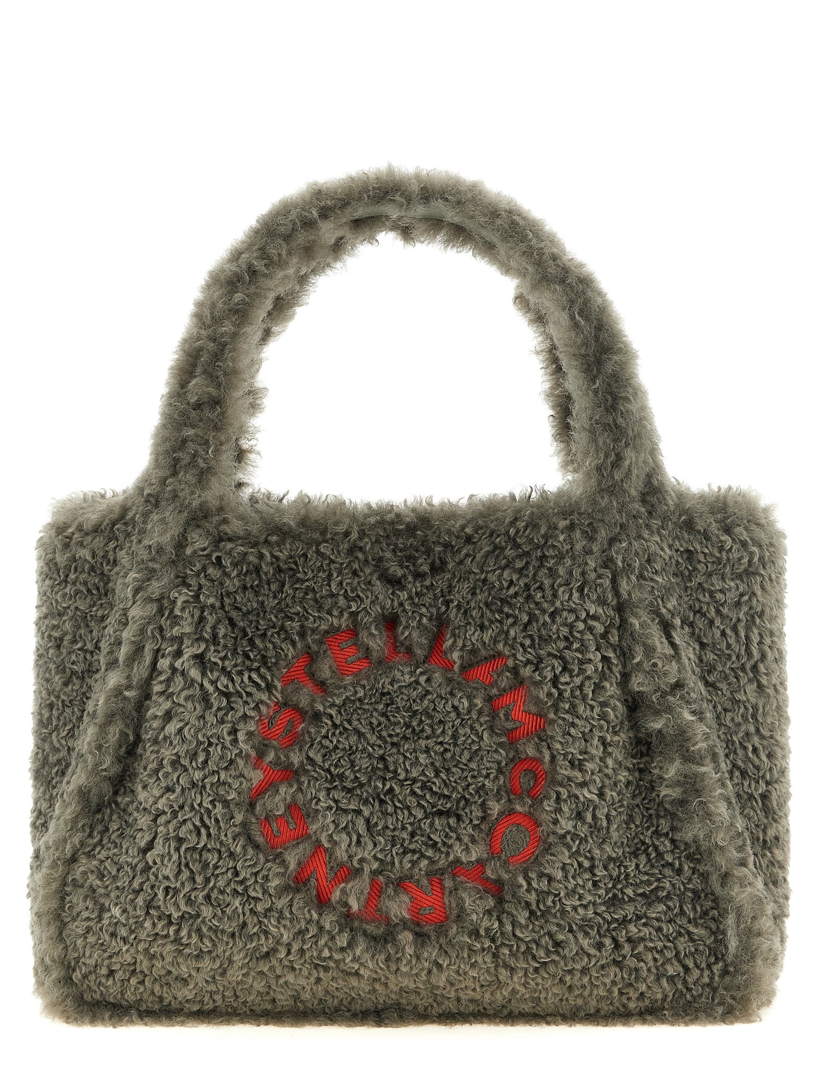 Stella McCartney Gray Polyester Tote Bag