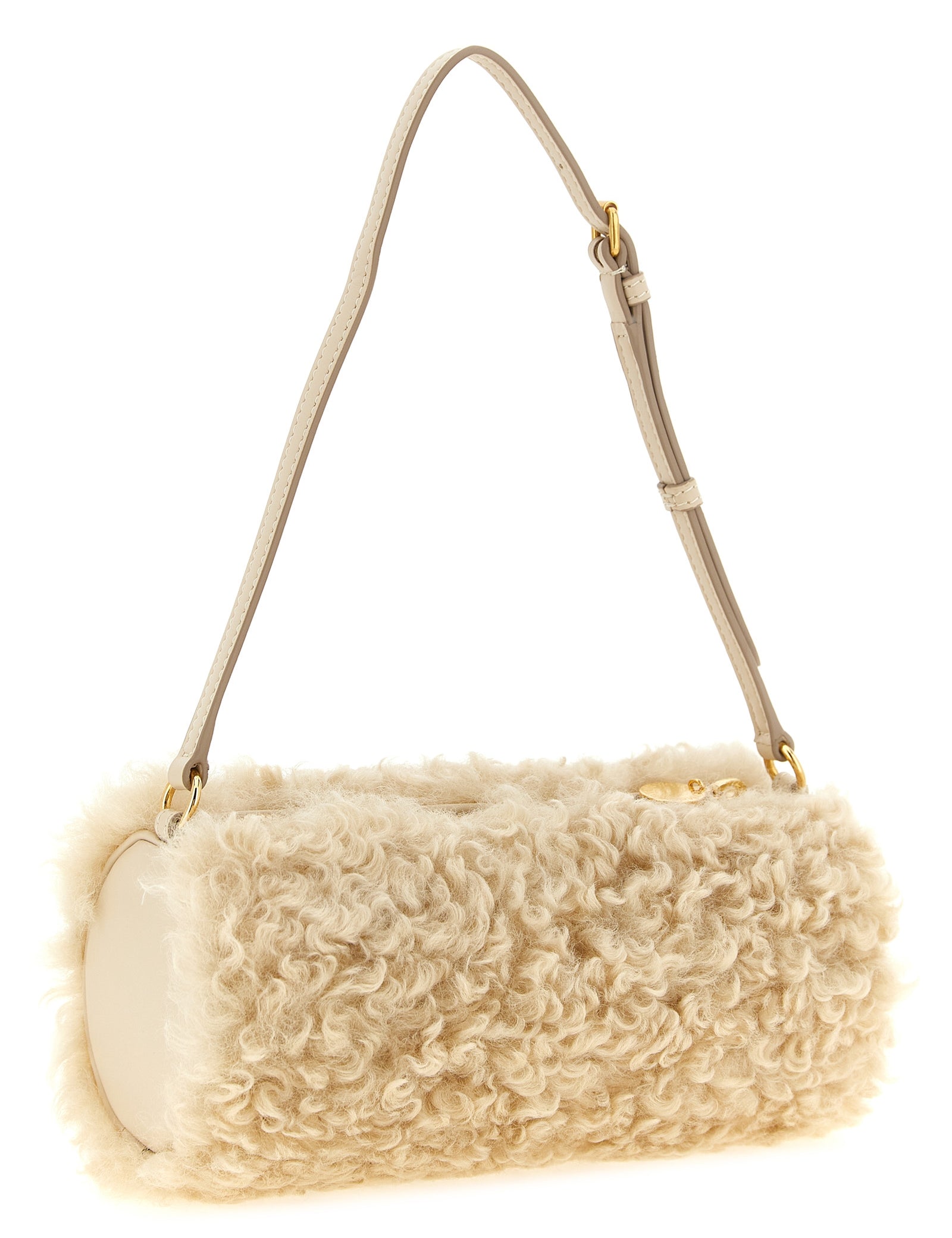 Stella McCartney Beige Polyester Clutch Bag