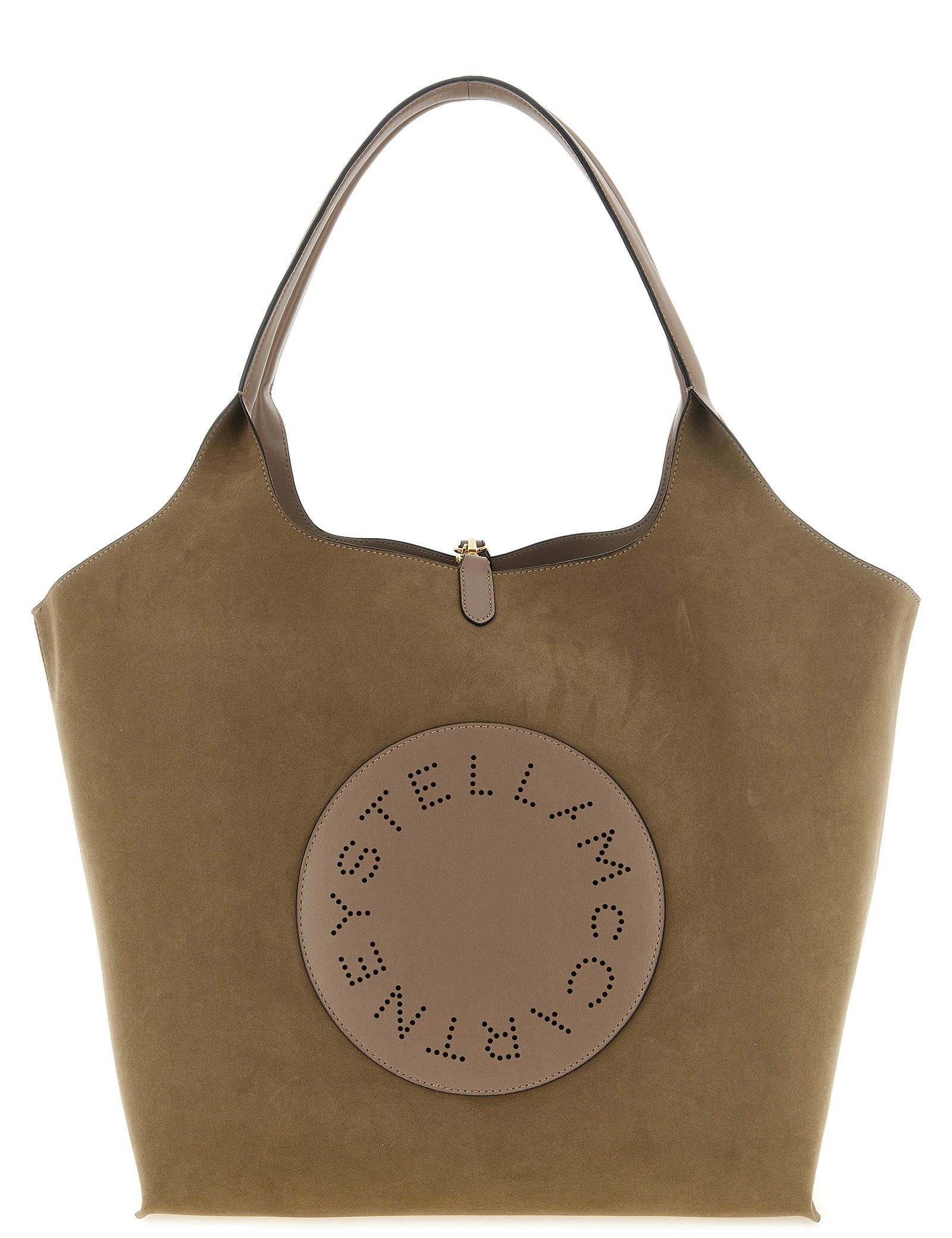 Stella McCartney Gray Polyester Tote Bag