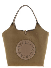 Stella McCartney Gray Polyester Tote Bag