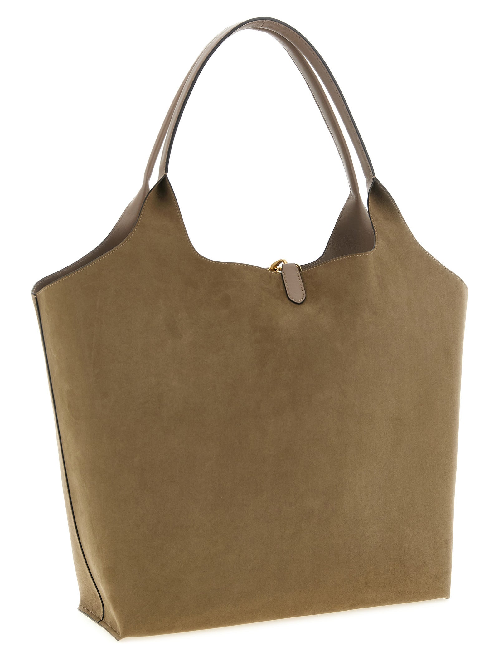 Stella McCartney Gray Polyester Tote Bag