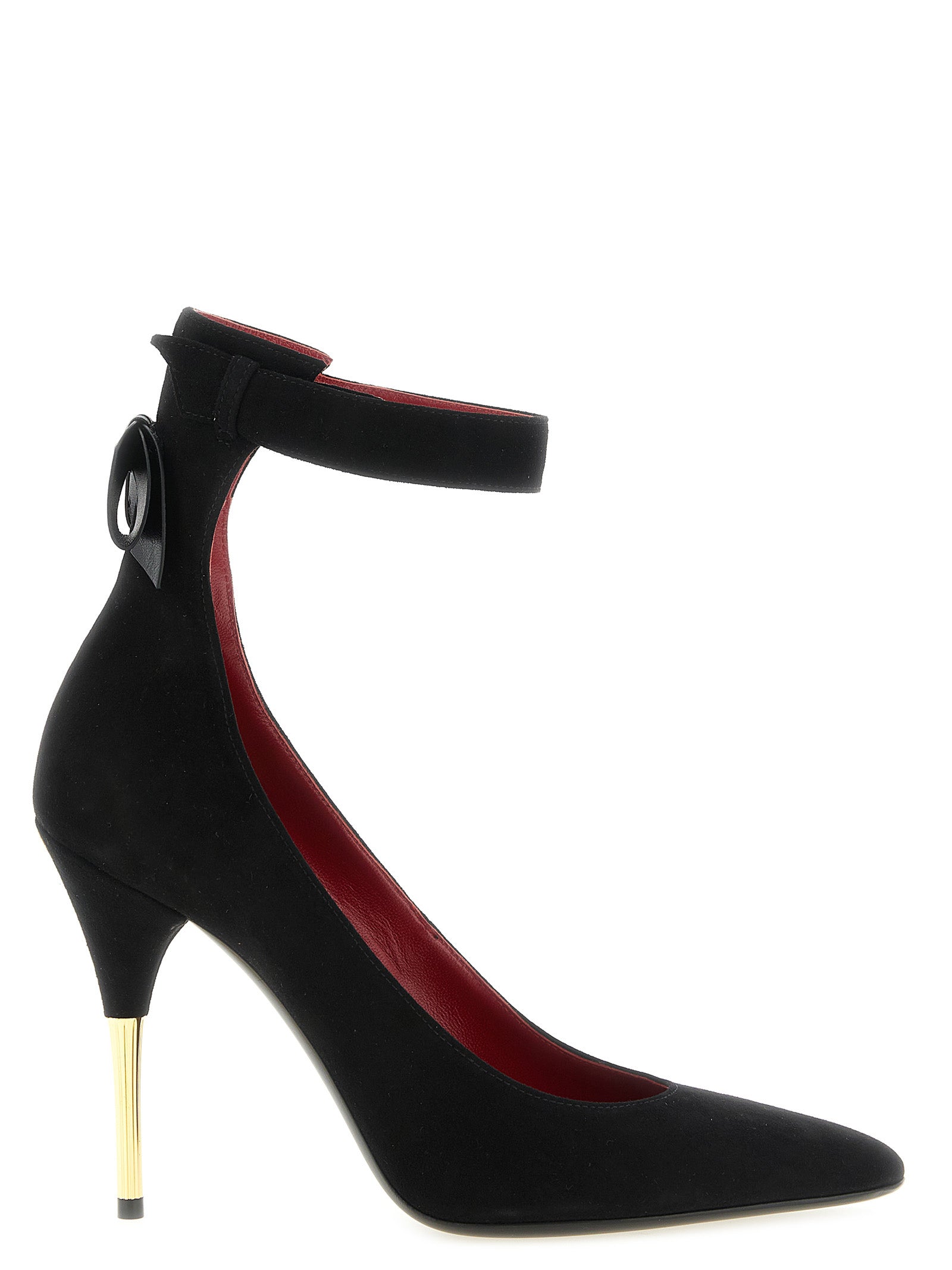 Valentino Garavani Black Goatskin Pumps