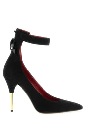 Valentino Garavani Black Goatskin Pumps